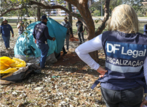 GDF REALIZA AÇÃO DE ACOLHIMENTO PARA PESSOAS EM SITUAÇÃO DE RUA EM ÁGUAS CLARAS